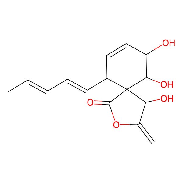 2D Structure of Fusaspirol D