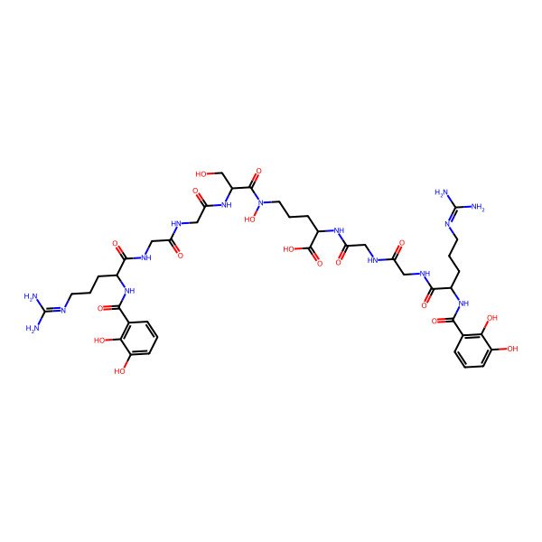 2D Structure of Fuscachelin B