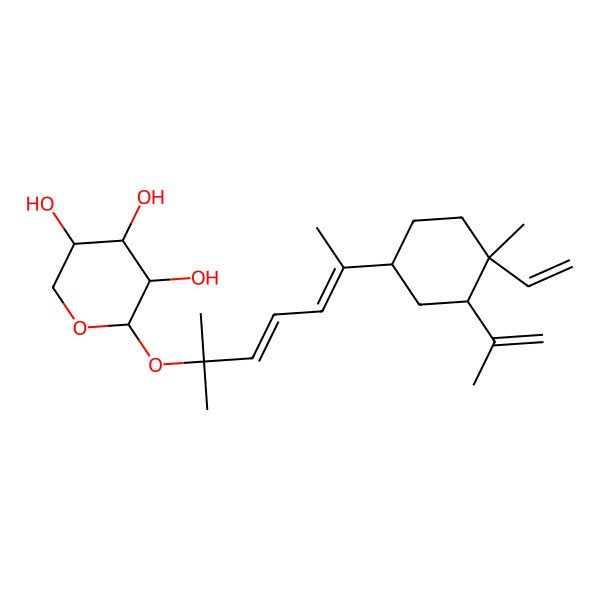 2D Structure of Fuscoside B