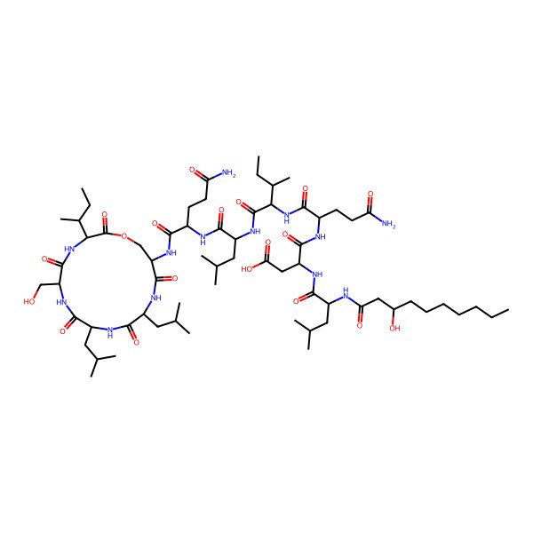 2D Structure of Gacamide A