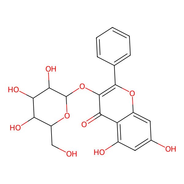 2D Structure of Galanginin 2D Structure of Galanginin