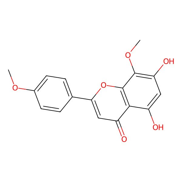 2D Structure of Galangustin 2D Structure of Galangustin