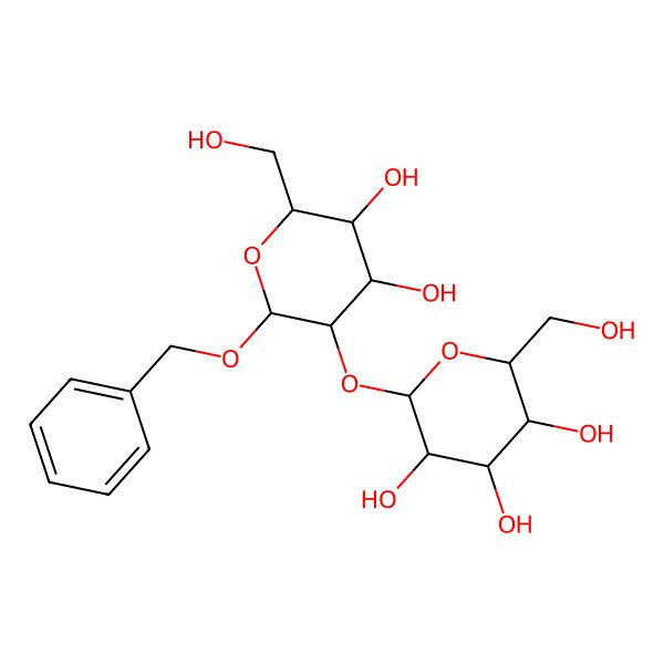2D Structure of Gal(b1-2)Gal(b)-O-Bn