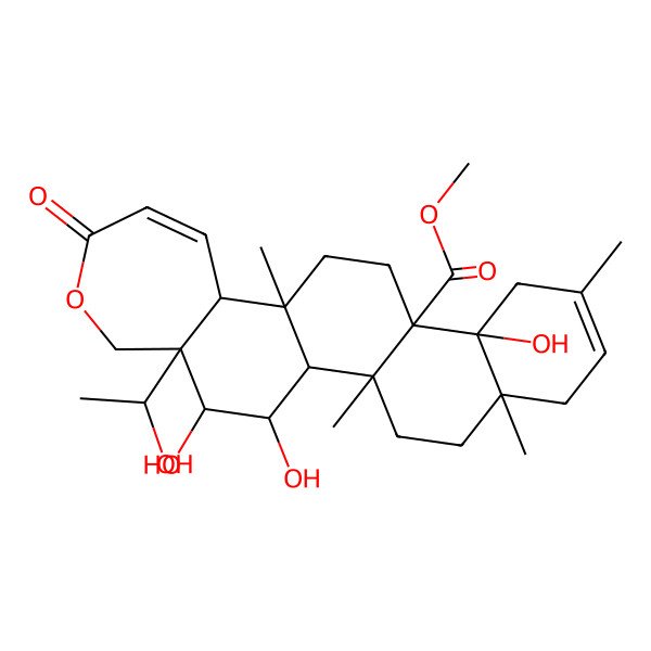 2D Structure of Galphimine A