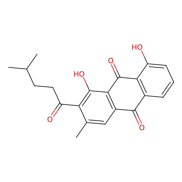 2D Structure of Galvaquinone A