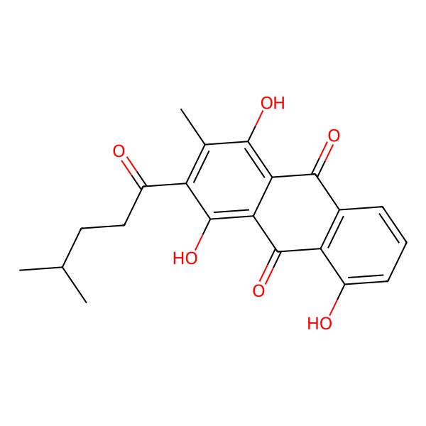 2D Structure of Galvaquinone B