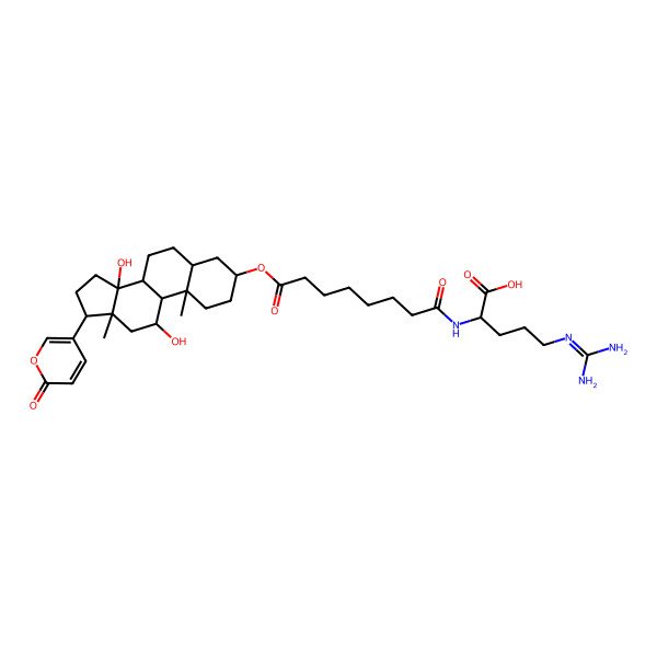 2D Structure of Gamabufotalitoxin