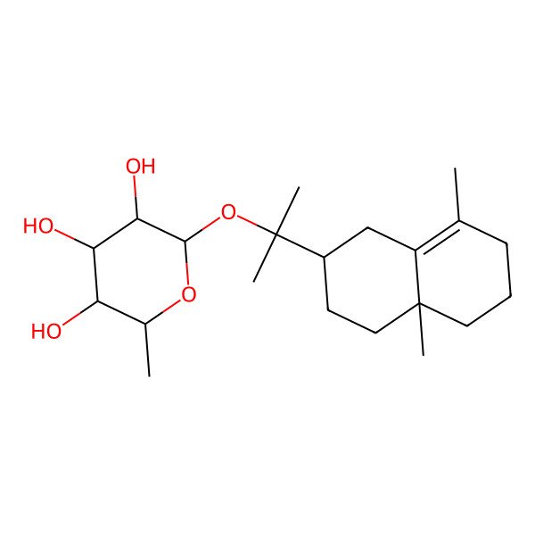 2D Structure of gamma-Eudesmol rhamnoside