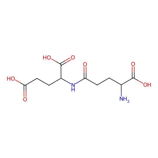 2D Structure of gamma-Glutamylglutamate