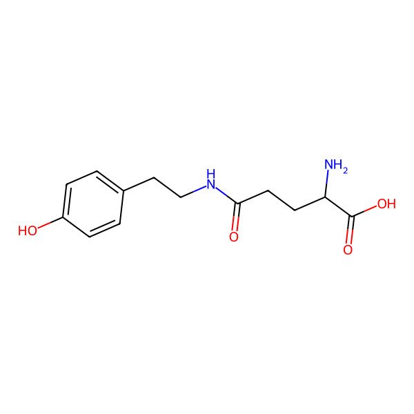 2D Structure of gamma-Glutamyltyramine