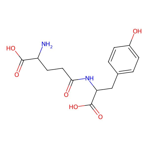 2D Structure of Glutamyltyrosine