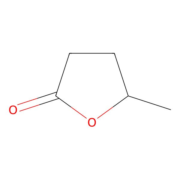 2D Structure of gamma-Valerolactone