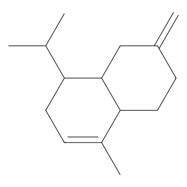 2D Structure of gamma1-Cadinene