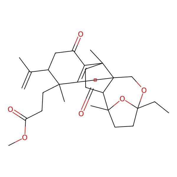 2D Structure of Ganoboninketal B