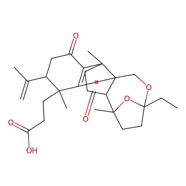 2D Structure of Ganoboninketal E
