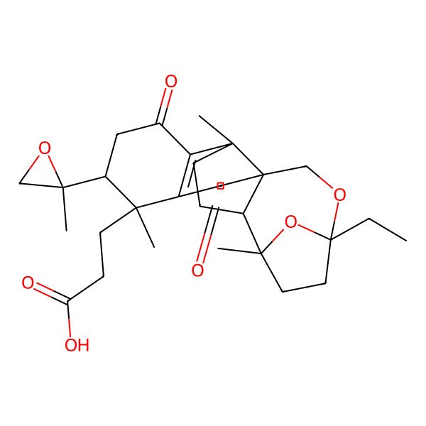 2D Structure of Ganoboninketal F