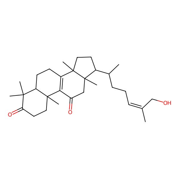 2D Structure of Ganodecalone A