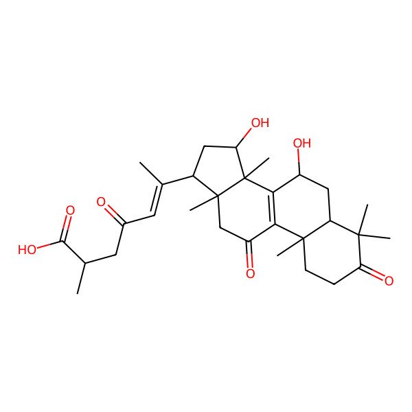 2D Structure of GanoderenicAcidA