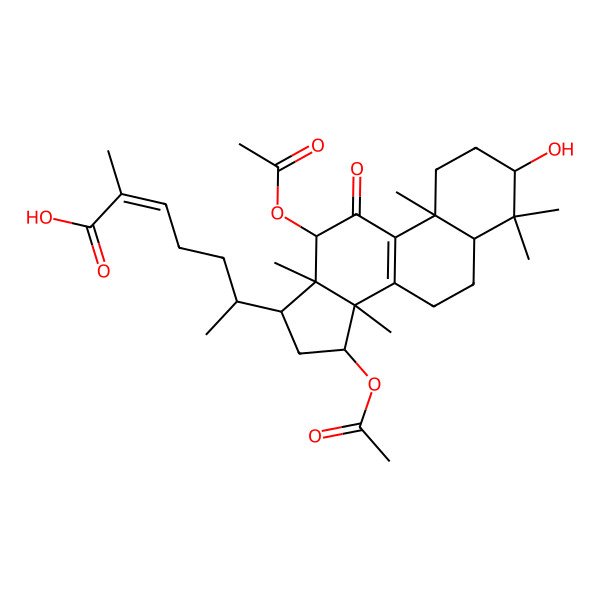 2D Structure of Ganoderic acid AP2