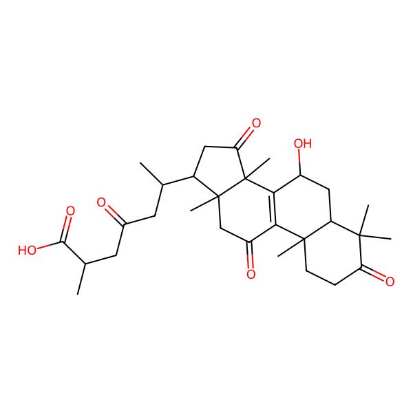 2D Structure of Ganoderic Acid C1
