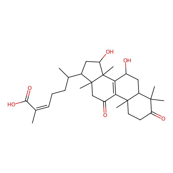 2D Structure of Ganoderic acid GS-2