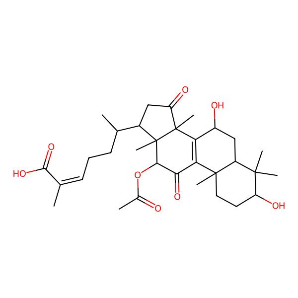 2D Structure of Ganoderic acid GS-3