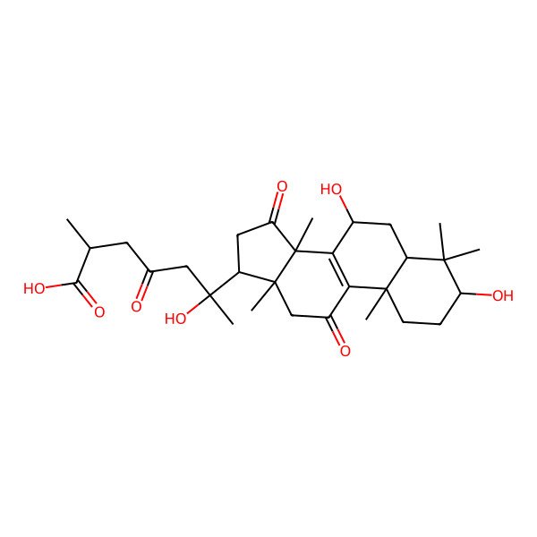 2D Structure of Ganoderic acid I