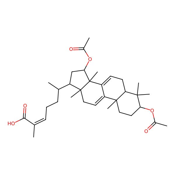 2D Structure of Ganodermic acid R