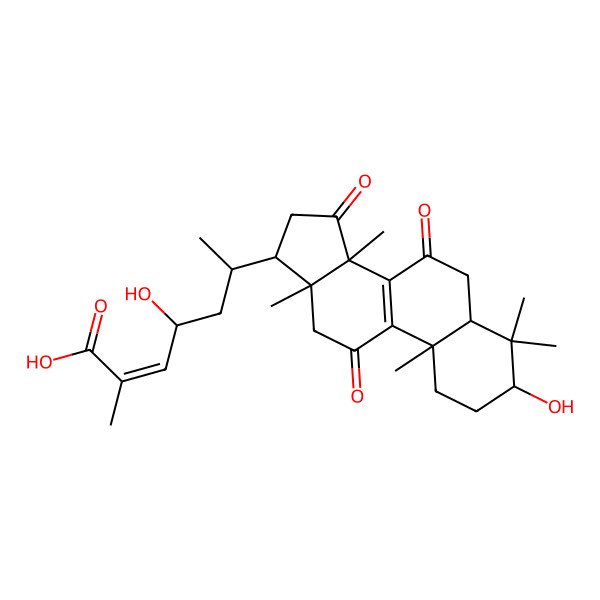 2D Structure of Ganoderic acid Z