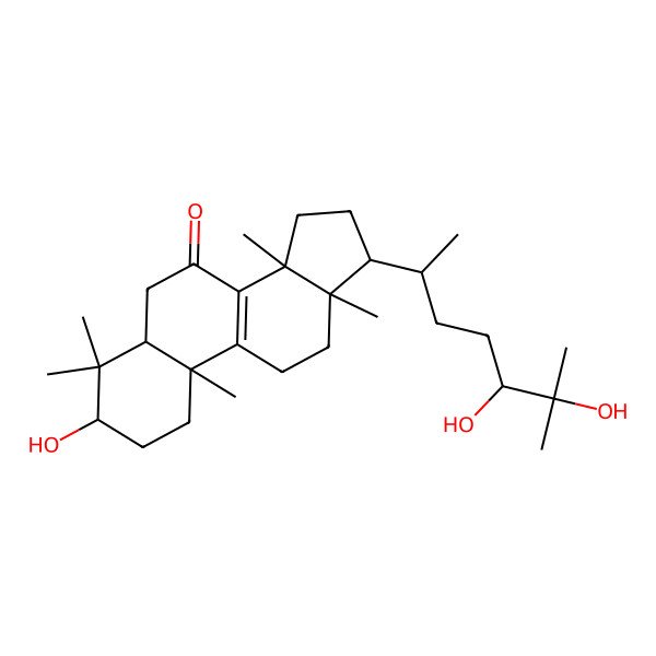 2D Structure of Ganoderitriol M
