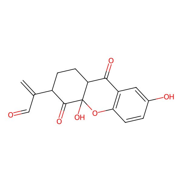 2D Structure of Ganoderma aldehyde