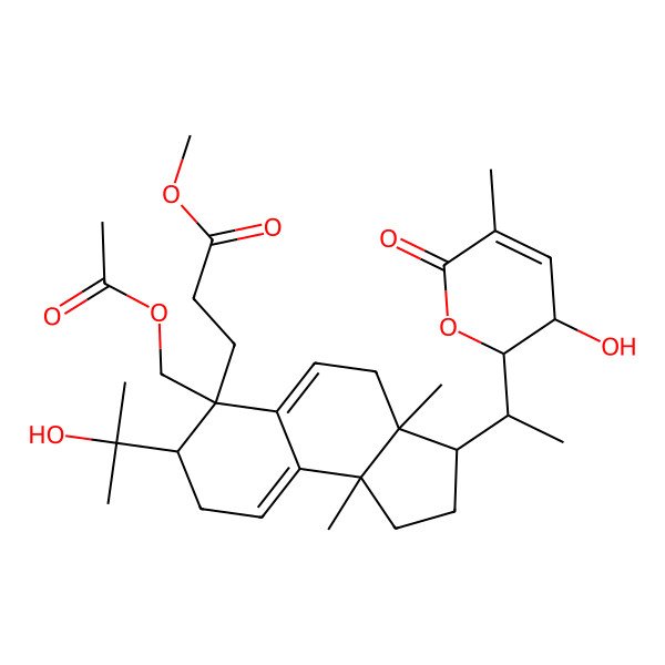2D Structure of Ganodermalactone D