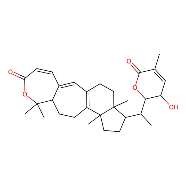 2D Structure of Ganodermalactone J