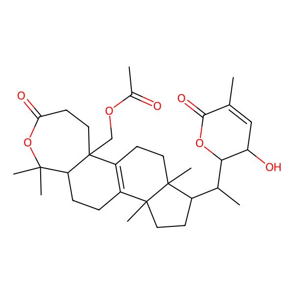 2D Structure of Ganodermalactone N