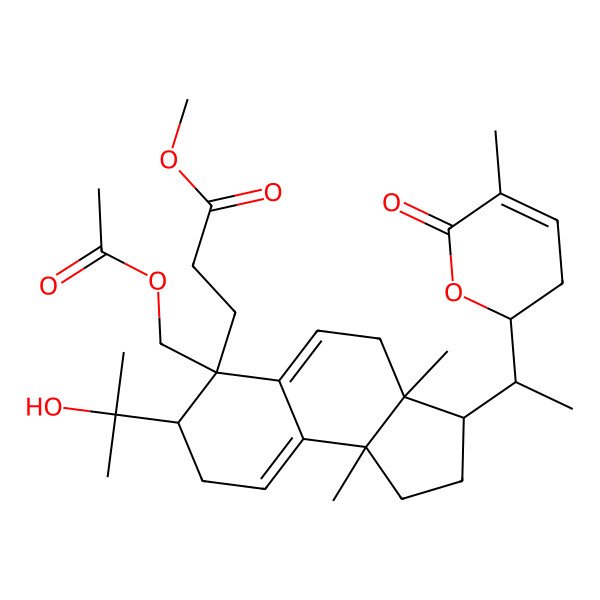 2D Structure of Ganodermalactone P