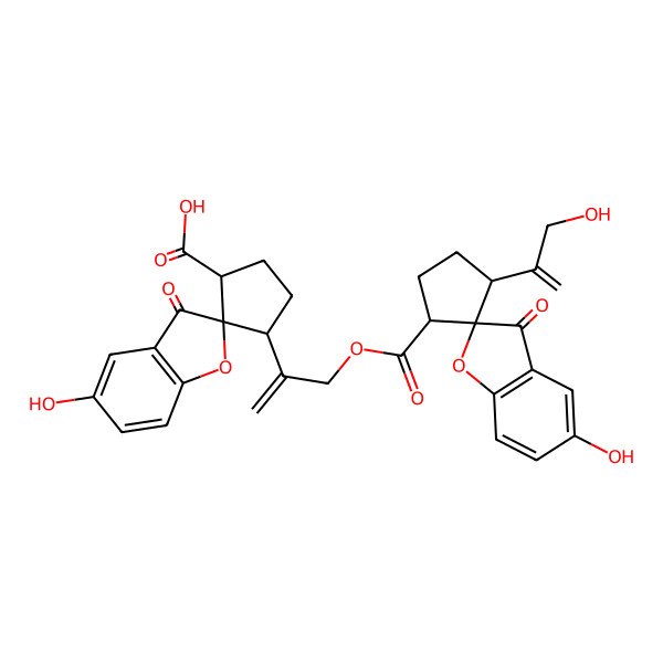 2D Structure of Ganoleucin D
