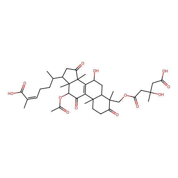 2D Structure of Ganoleucoin J