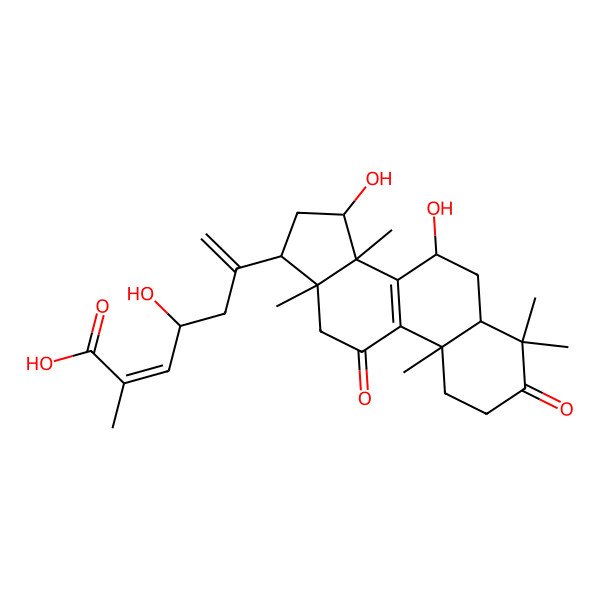 2D Structure of Ganoleucoin S