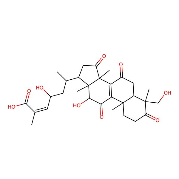 2D Structure of Ganoleucoin T
