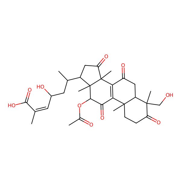 2D Structure of Ganoleucoin U