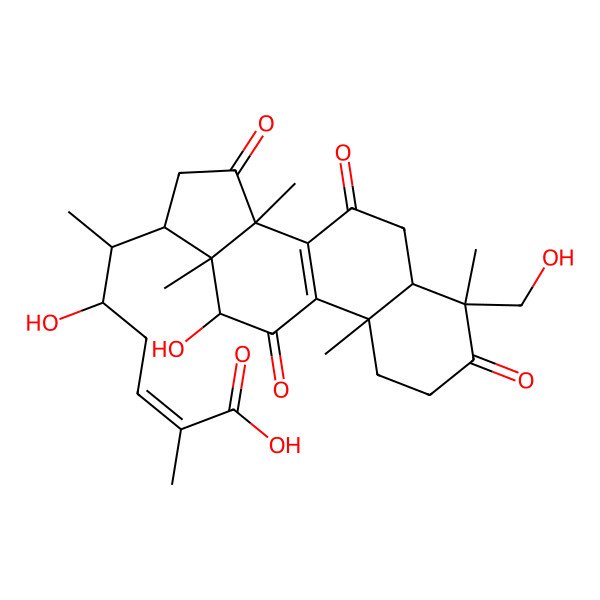 2D Structure of Ganoleucoin V