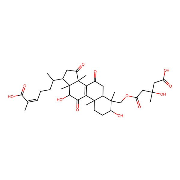 2D Structure of Ganoleucoin Y