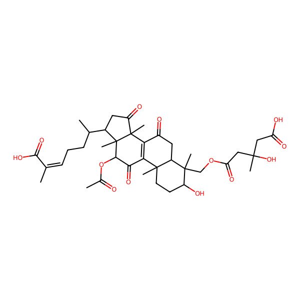 2D Structure of Ganoleucoin Z