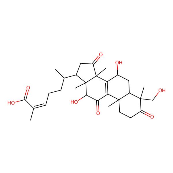 2D Structure of Ganoleuconin E