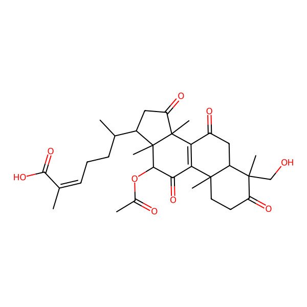 2D Structure of Ganoleuconin F