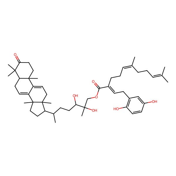 2D Structure of Ganoleuconin M
