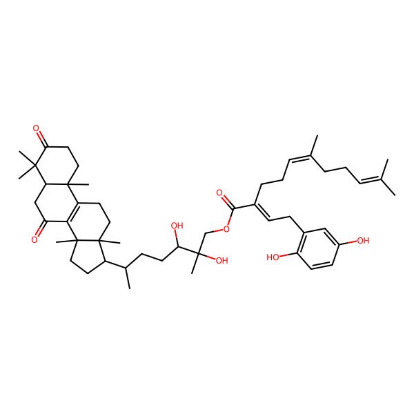 2D Structure of Ganoleuconin P