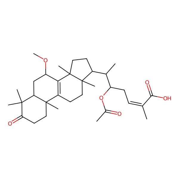 2D Structure of Ganorbiformin F