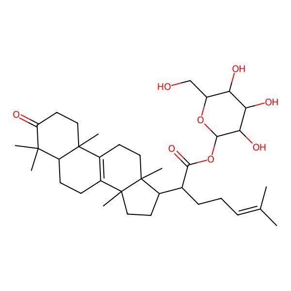 2D Structure of Ganosinoside A