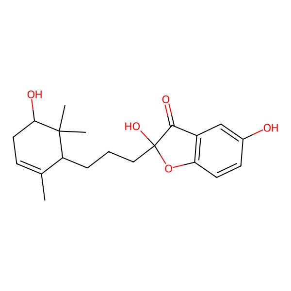 2D Structure of Ganotheaecoloid B